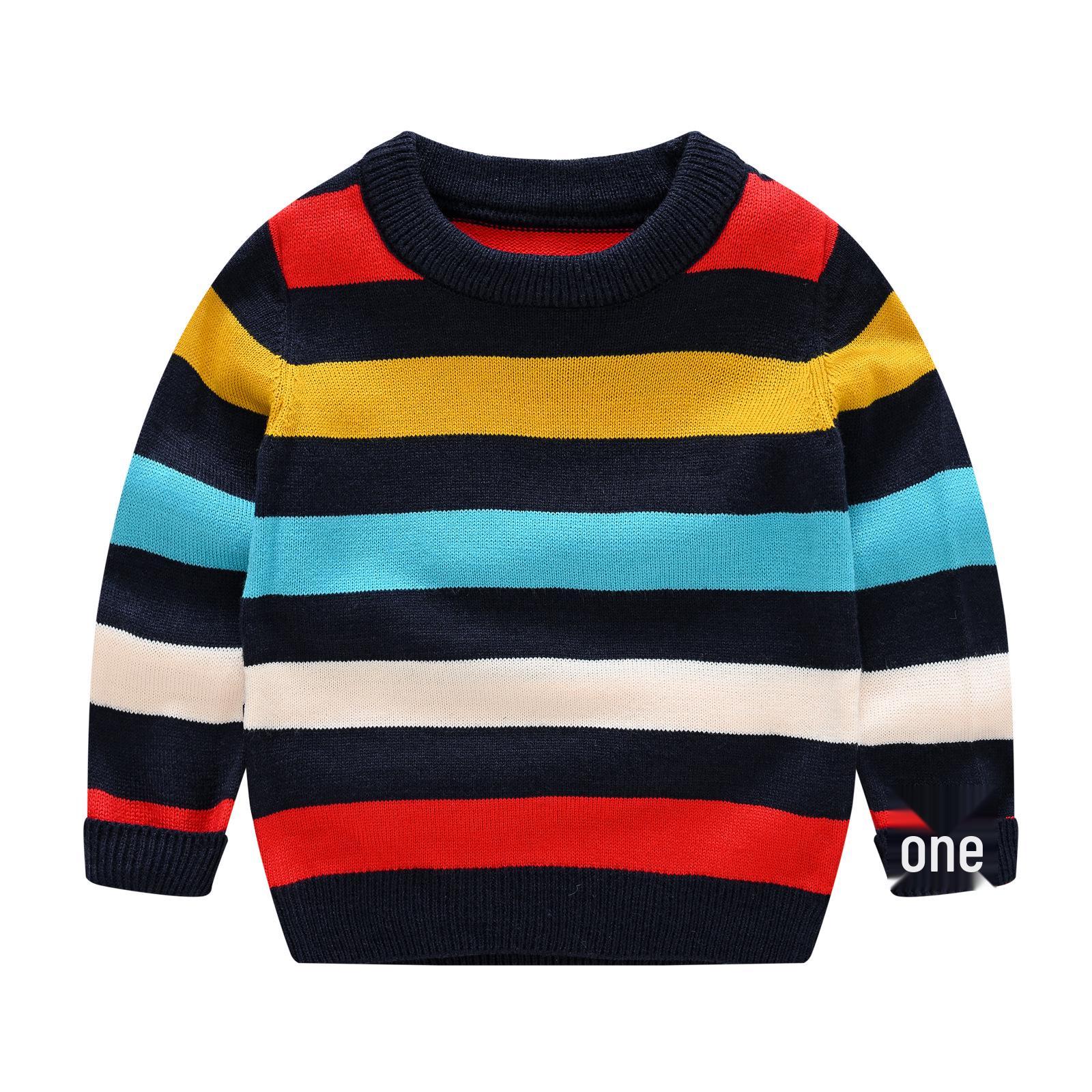 Унисекс Детский Полосатый Пуловер с Круглым Вырезом - Корейский Трикотаж с Длинным Рукавом 110 cm
Унисекс Детский Полосатый Пуловер с Круглым Вырезом - Корейский Трикотаж с Длинным Рукавом 110 cm