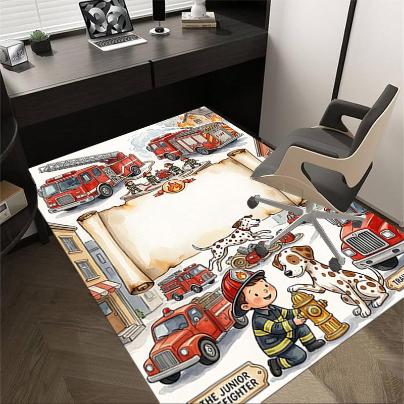 1PC firefighter dog Non-Slip Floor Carpet Compatible for Office&Living Room&Bedroom&Dining room - Soft & Pattern, Vibrant Colors-H0343 60cm by 90cm
1PC firefighter dog Non-Slip Floor Carpet Compatible for Office&Living Room&Bedroom&Dining room - Soft & Pattern, Vibrant Colors-H0343 60cm by 90cm