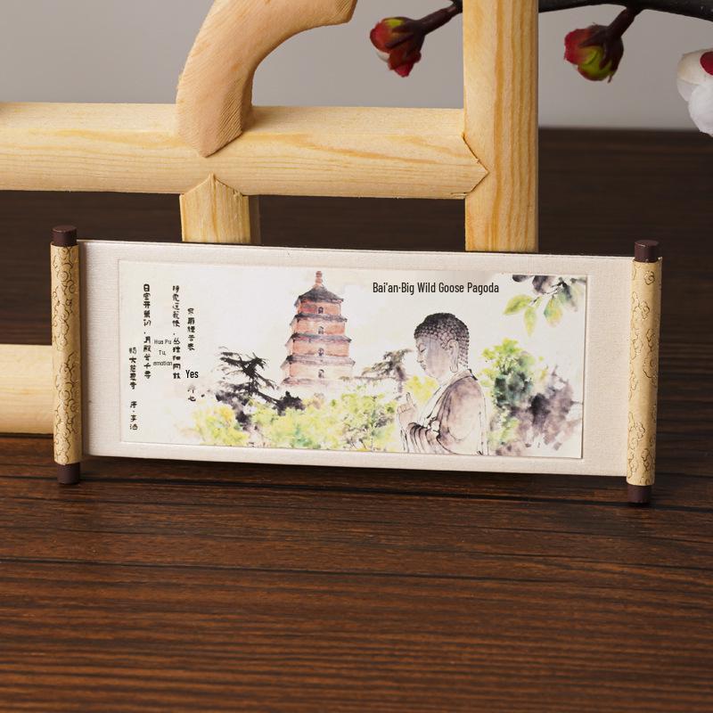 City Scroll Wooden Cultural Refrigerator Magnet - National Scenic Area Original Travel Souvenir
City Scroll Wooden Cultural Refrigerator Magnet - National Scenic Area Original Travel Souvenir