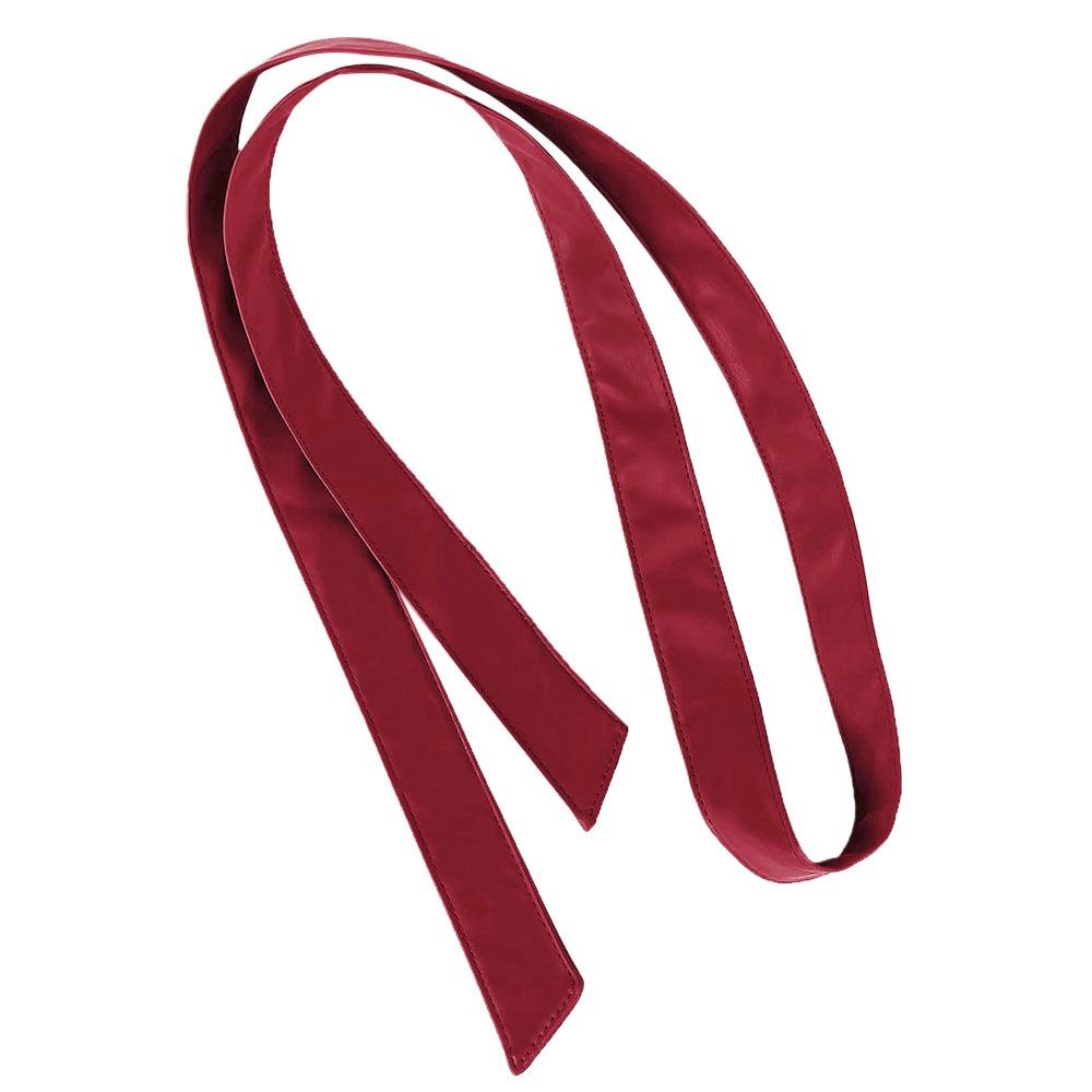 Versatile 5*250cm PU Leather Belts Solid Color No Buckle Dress Tie Belts Soft Leather Narrow Style Down Jacket Belts with Skirt темно-красного
Versatile 5*250cm PU Leather Belts Solid Color No Buckle Dress Tie Belts Soft Leather Narrow Style Down Jacket Belts with Skirt темно-красного