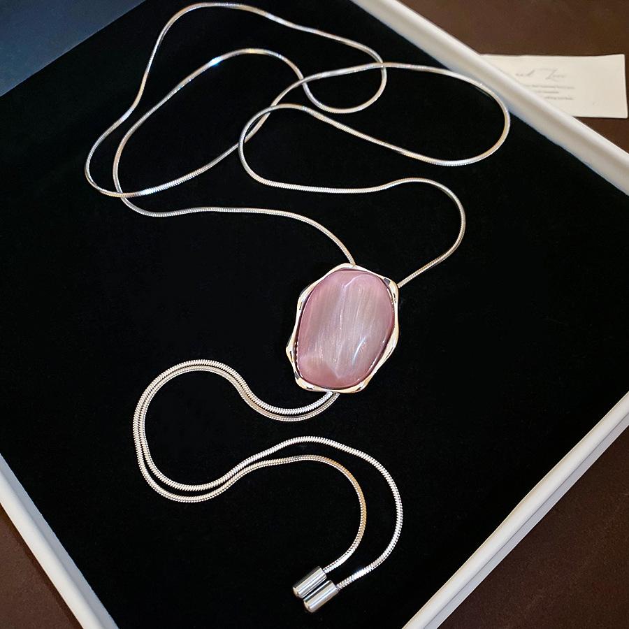 New Vintage Sweet Resin Jewelry Sets Women Oval Earrings & Necklaces Minimalist Stylish Unique Party Banquet Jewelry Accessories
New Vintage Sweet Resin Jewelry Sets Women Oval Earrings & Necklaces Minimalist Stylish Unique Party Banquet Jewelry Accessories
