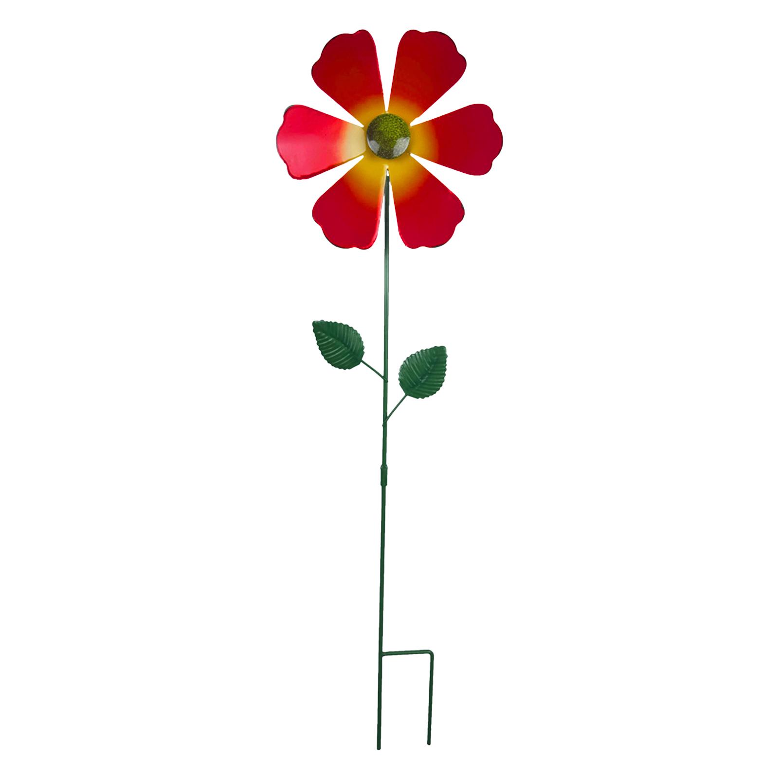 Flower Windmill Ground Stake Decor Vivid Metal Flower Stakes Petals Swaying for Garden Landscapes Wedding Party Decor красный
Flower Windmill Ground Stake Decor Vivid Metal Flower Stakes Petals Swaying for Garden Landscapes Wedding Party Decor красный