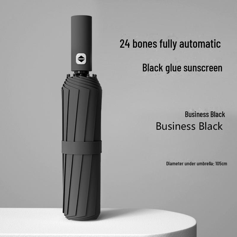 Автоматизована складна парасолька з 24 кістками, високоякісна чоловіча подвійного використання для сонця та дощу No box
Автоматизована складна парасолька з 24 кістками, високоякісна чоловіча подвійного використання для сонця та дощу No box