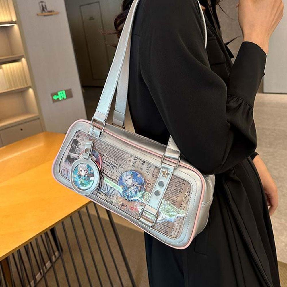 PU Simple Itabag Badge Display сумка через плечо портативная прозрачная карманная вентиляторы принадлежности
PU Simple Itabag Badge Display сумка через плечо портативная прозрачная карманная вентиляторы принадлежности