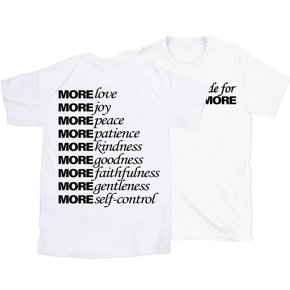 2026 Summer New Made for More Christian Unisexs Tshirt Fashion Hot Sale Round Neck Unisexs and Womens Same Print Tshirt 4XL
2026 Summer New Made for More Christian Unisexs Tshirt Fashion Hot Sale Round Neck Unisexs and Womens Same Print Tshirt 4XL