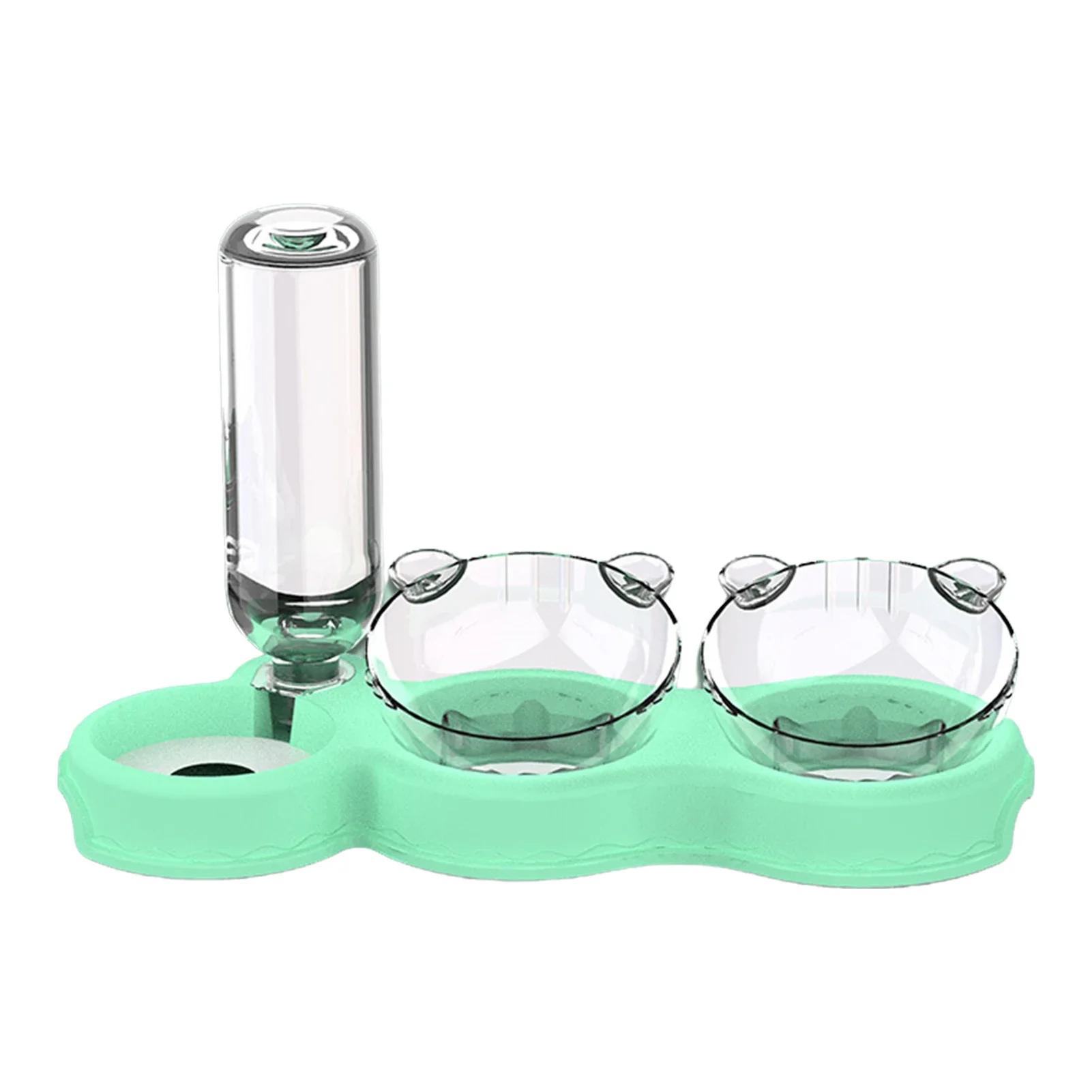 Triple Cat Bowls 15-Degree Tilted Dog Food Dishes Cat Wet And Dry Food Bowl Set 3-In-1 Automatic Water Bowl And Food Feeder Pet зелений
Triple Cat Bowls 15-Degree Tilted Dog Food Dishes Cat Wet And Dry Food Bowl Set 3-In-1 Automatic Water Bowl And Food Feeder Pet зелений