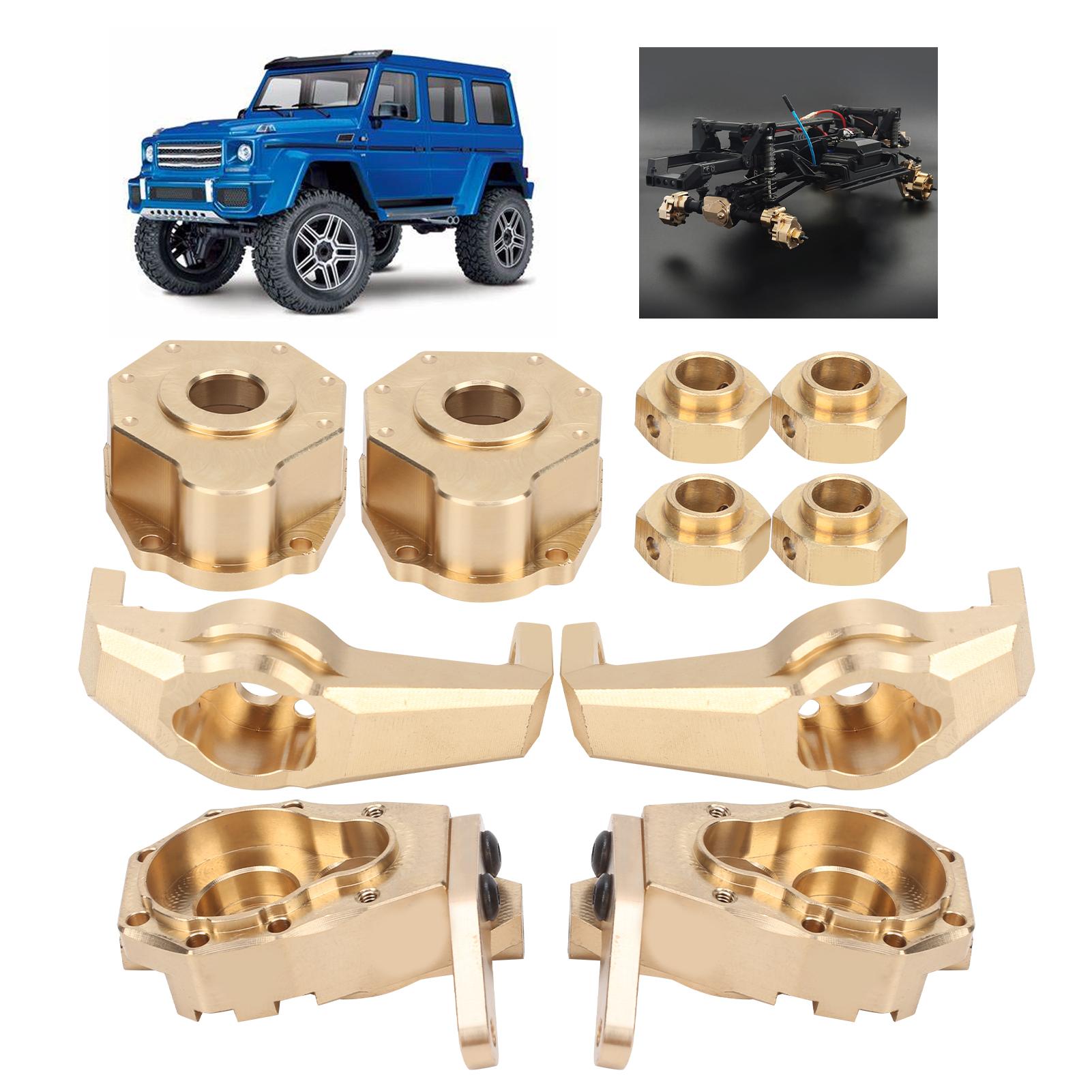 Brass Front Portal Drive Housing Drive Axle Mount Set for Traxxas TRX4 TRX6 1/10 RC Crawler
Brass Front Portal Drive Housing Drive Axle Mount Set for Traxxas TRX4 TRX6 1/10 RC Crawler
