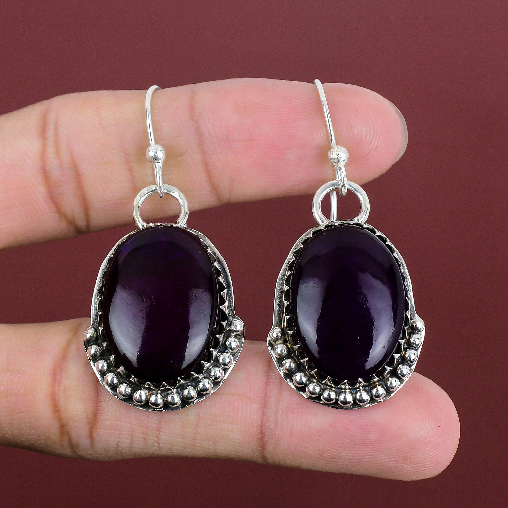 Purple Fire Labradorite Earring 925 Sterling Silver Earring Antique Jewelry Gemstone Handmade Earring Gifts For Her Awesome Dangle Earrings
Purple Fire Labradorite Earring 925 Sterling Silver Earring Antique Jewelry Gemstone Handmade Earring Gifts For Her Awesome Dangle Earrings