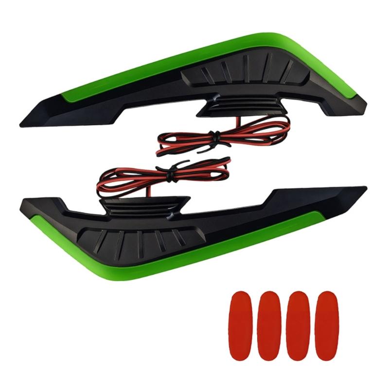 Stylish Wind Fairing for Motorcycle Electric Bike LED Lights Fairing Side Winglets Wing Deflector Design зелений
Stylish Wind Fairing for Motorcycle Electric Bike LED Lights Fairing Side Winglets Wing Deflector Design зелений