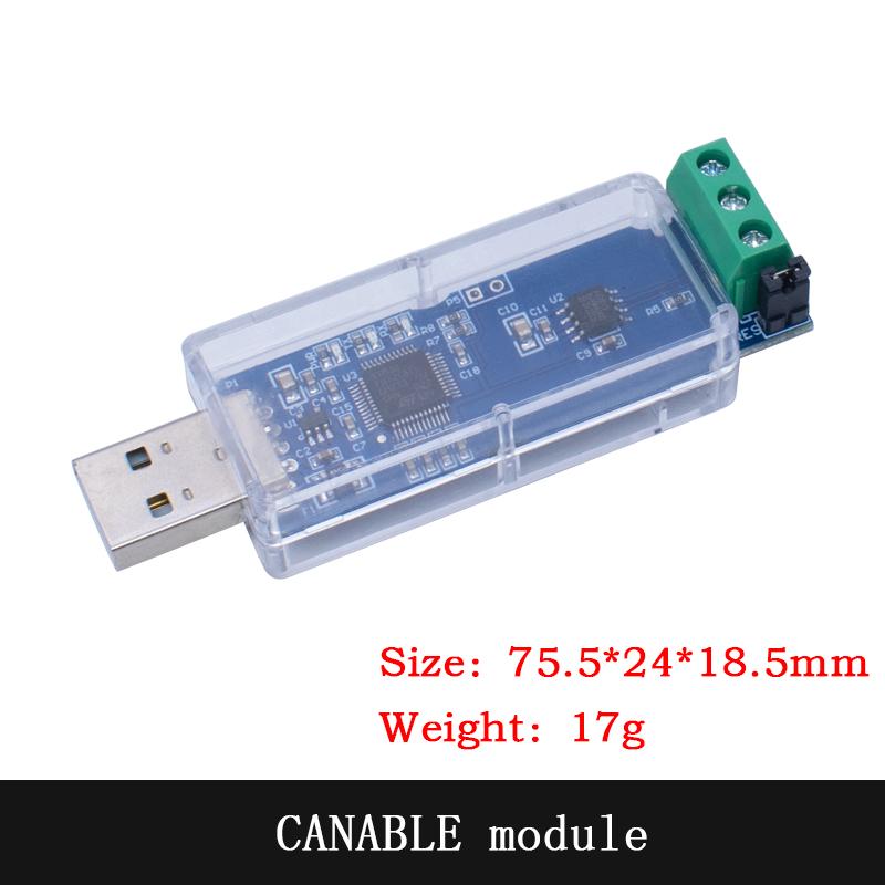 CANable USB to CAN Canbus Debugger Analyzer Adapter CAN Isolated/non Isolated Version CANdleLight CANABLE PRO
CANable USB to CAN Canbus Debugger Analyzer Adapter CAN Isolated/non Isolated Version CANdleLight CANABLE PRO