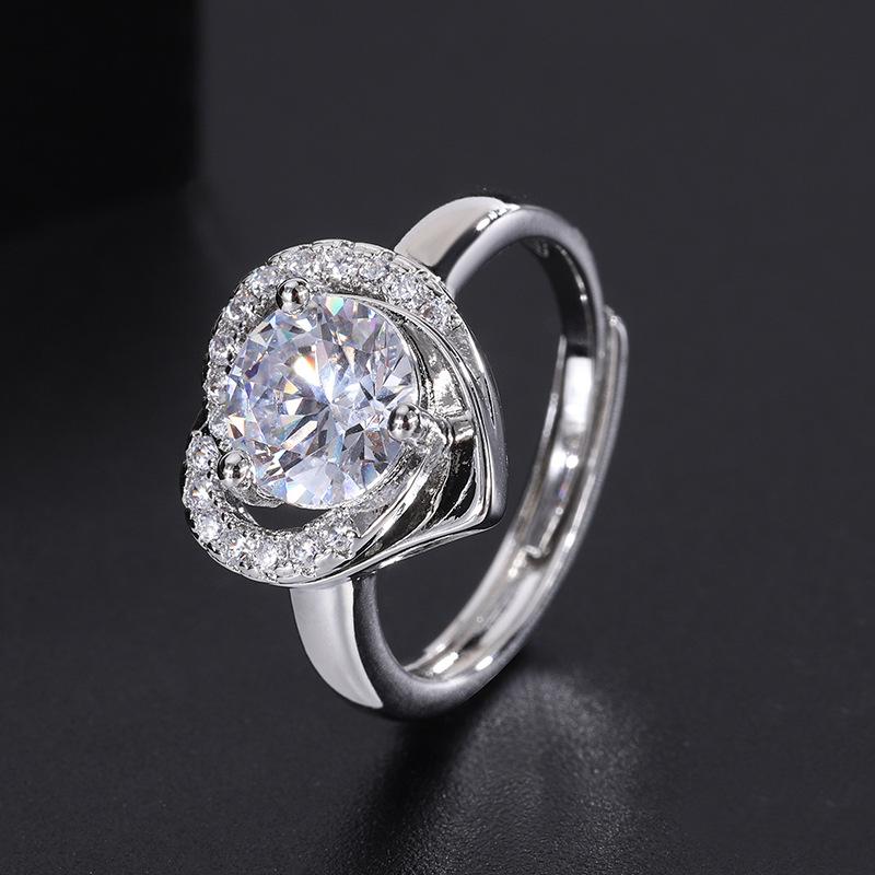Tiktok Live Cross Border Simple S925 Silver Needle Zircon Earrings Ring Pendant Jewelry Three Piece Set
Tiktok Live Cross Border Simple S925 Silver Needle Zircon Earrings Ring Pendant Jewelry Three Piece Set