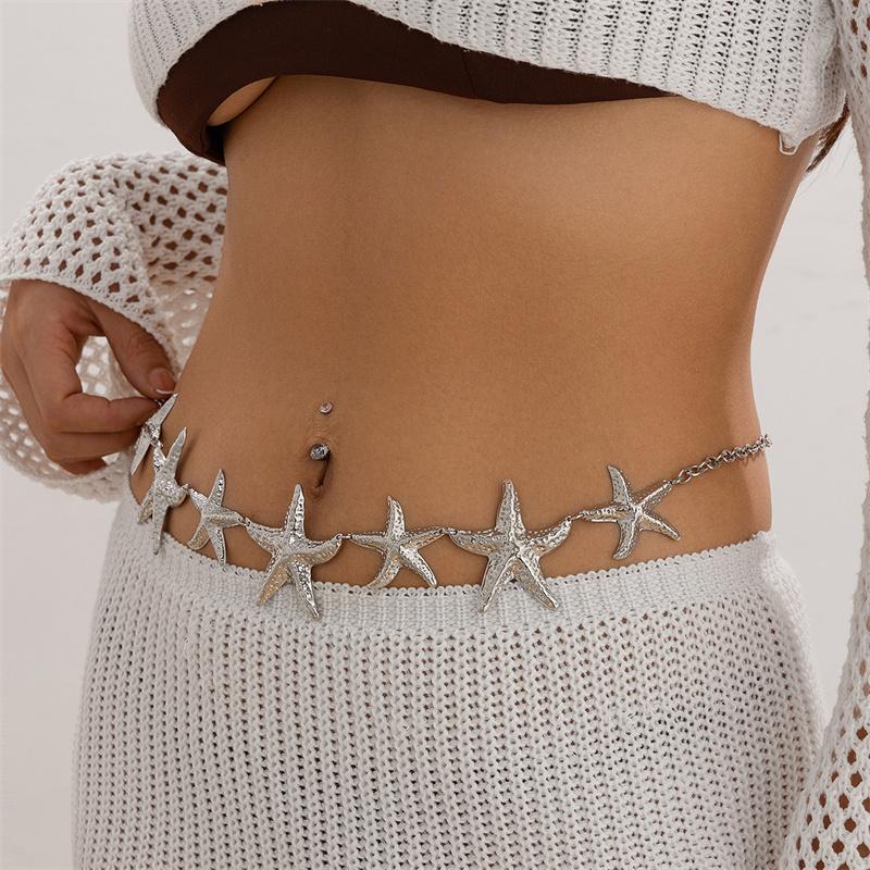 Ethnic style Starfish waist chain accessories Bohemian versatile belt women s dress high-end dress with waistband metal retro серебряный
Ethnic style Starfish waist chain accessories Bohemian versatile belt women s dress high-end dress with waistband metal retro серебряный