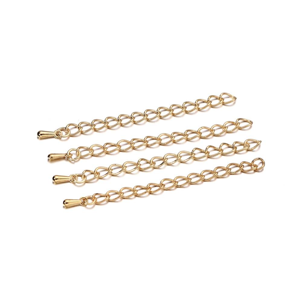 50pcs/Lot 50mm/70mm Tone Extended Extension Tail Chain Necklace Tail Chain Connector Findings for Bracelet Jewelry Making 5cm-50pcs
50pcs/Lot 50mm/70mm Tone Extended Extension Tail Chain Necklace Tail Chain Connector Findings for Bracelet Jewelry Making 5cm-50pcs