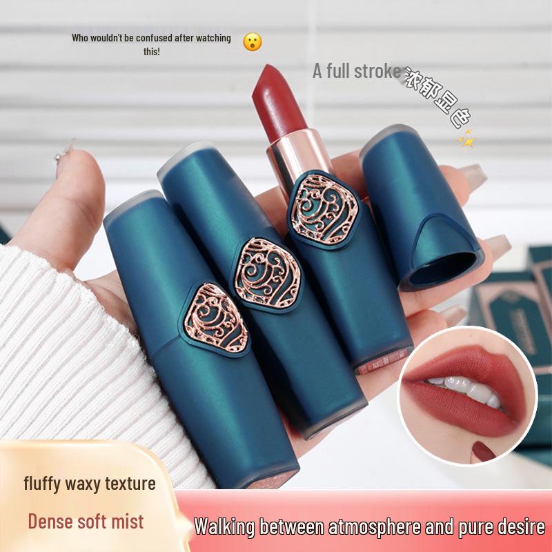 Матовая водостойкая нюдовая помада Velvet Smooth - Стойкая, Не скатывается, Не сушит
Матовая водостойкая нюдовая помада Velvet Smooth - Стойкая, Не скатывается, Не сушит