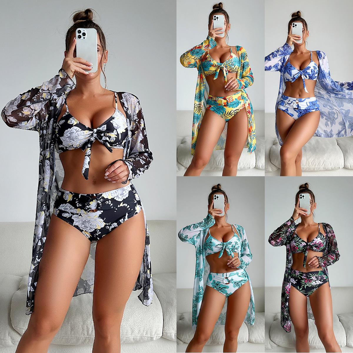 Jinrui 2024 High-End Sexy Multi-Color Print Bikini Three-Piece Swimsuit for Women Small
Jinrui 2024 High-End Sexy Multi-Color Print Bikini Three-Piece Swimsuit for Women Small