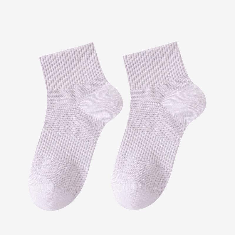 Женские летние дышащие сетчатые носки — дезодорирующие, впитывающие пот, с неглубоким вырезом, тонкие. One Size Invisible Socks
Женские летние дышащие сетчатые носки — дезодорирующие, впитывающие пот, с неглубоким вырезом, тонкие. One Size Invisible Socks