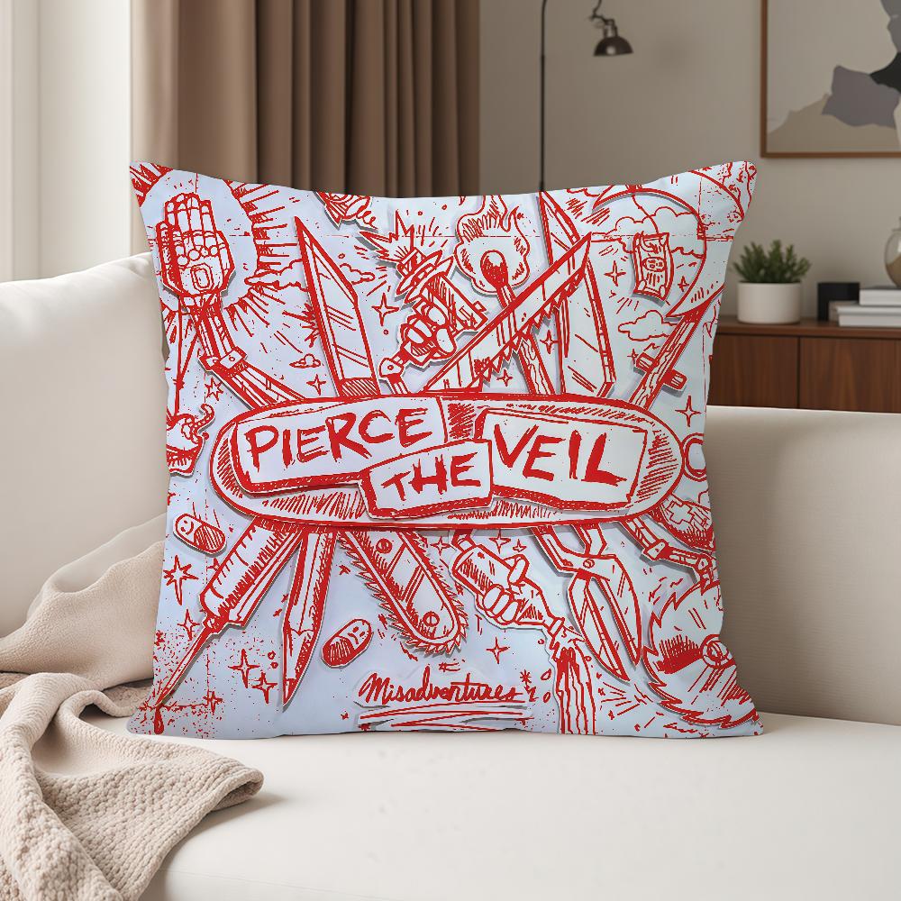 SINGER Ppierce TheVeil BBand Pillow Case Suitable For Bedrooms Living Rooms Cars Home Decoration 30cmx30cm
SINGER Ppierce TheVeil BBand Pillow Case Suitable For Bedrooms Living Rooms Cars Home Decoration 30cmx30cm
