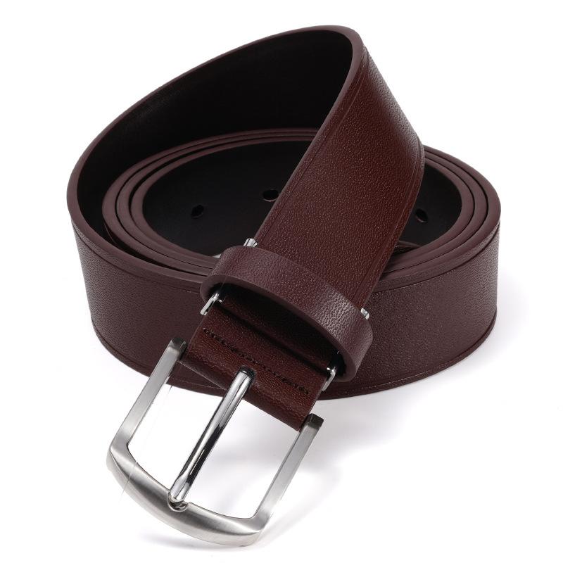 New Men s Cowhide Belt Business Casual Retro Pin Buckle Belt Men s Second-layer Genuine Leather Belt 125cm
New Men s Cowhide Belt Business Casual Retro Pin Buckle Belt Men s Second-layer Genuine Leather Belt 125cm