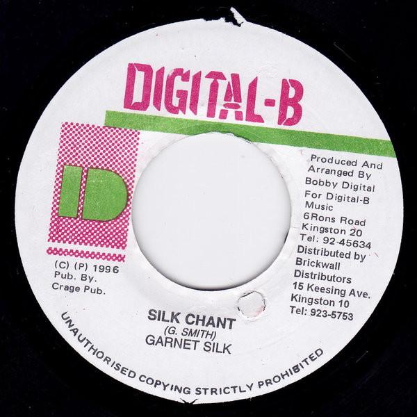 7inch Record GARNETT SILK - Silk Chant NONE Digital-B 1996 Jamaica Reggae, Ska & Dub Used
7inch Record GARNETT SILK - Silk Chant NONE Digital-B 1996 Jamaica Reggae, Ska & Dub Used