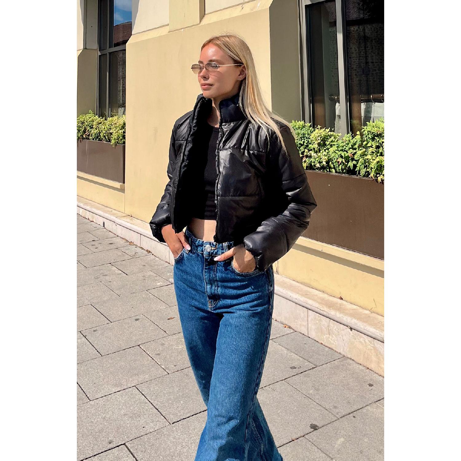 Women s Black Stand-up Collar Double Pocket Inflatable Puffer Coat With Elastic Waist Alc-x7684 40 м ятний
Women s Black Stand-up Collar Double Pocket Inflatable Puffer Coat With Elastic Waist Alc-x7684 40 м ятний
