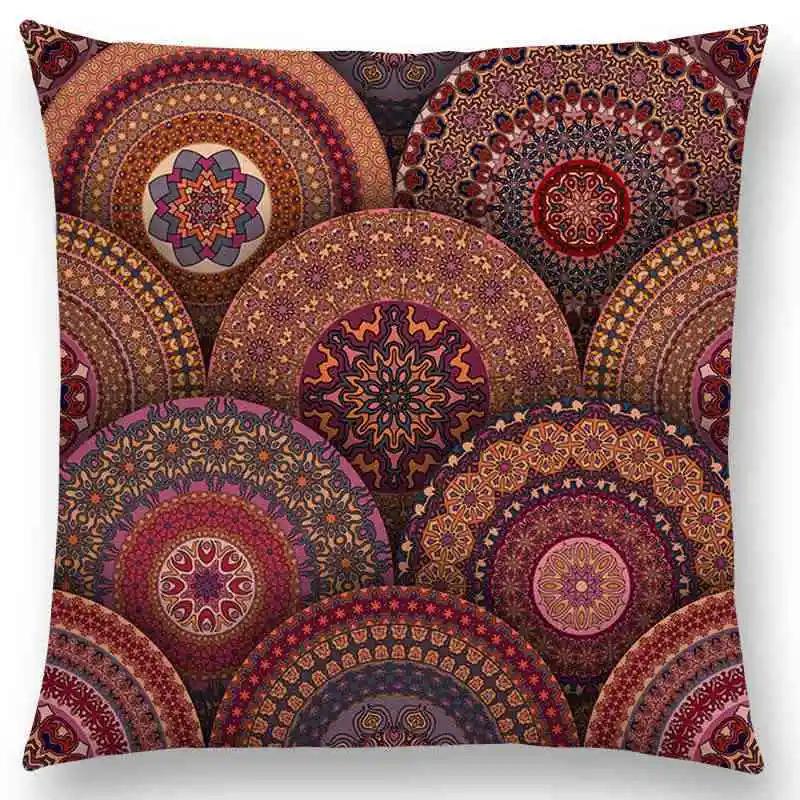 Boho Colorful Abstract Ethnic Floral Pillow Case Mandalas Pattern Prints Vintage Patchwork Retro Geometric Cushion Cover 30x30cm бежевий
Boho Colorful Abstract Ethnic Floral Pillow Case Mandalas Pattern Prints Vintage Patchwork Retro Geometric Cushion Cover 30x30cm бежевий