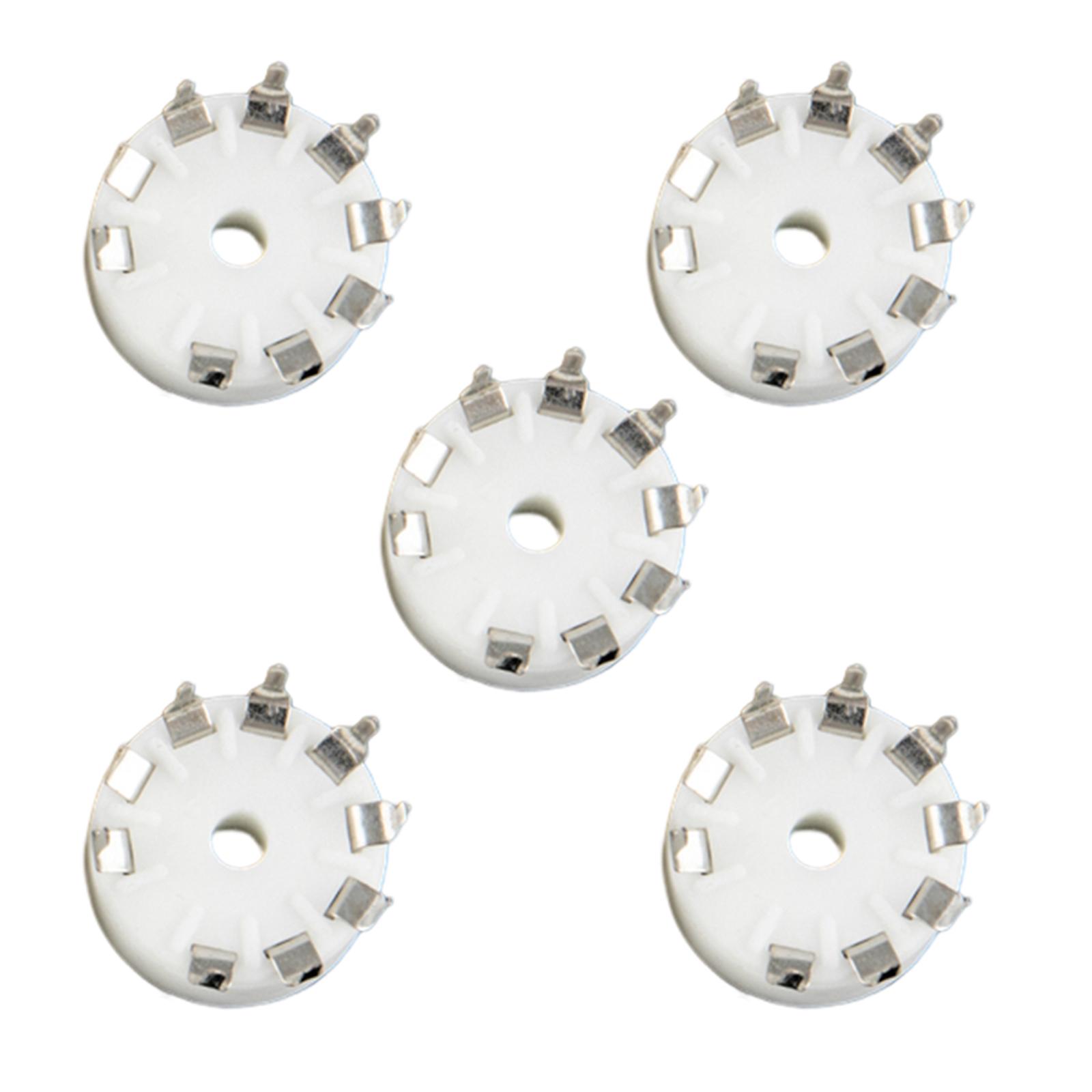 Reliable Ceramic 9Pin B9A PCB Tube Socket for 12AX7,12AT7,12AU7,ECC83,ECC82 for Home Studio Use 9pin Vacuum Tube Socket 1
Reliable Ceramic 9Pin B9A PCB Tube Socket for 12AX7,12AT7,12AU7,ECC83,ECC82 for Home Studio Use 9pin Vacuum Tube Socket 1