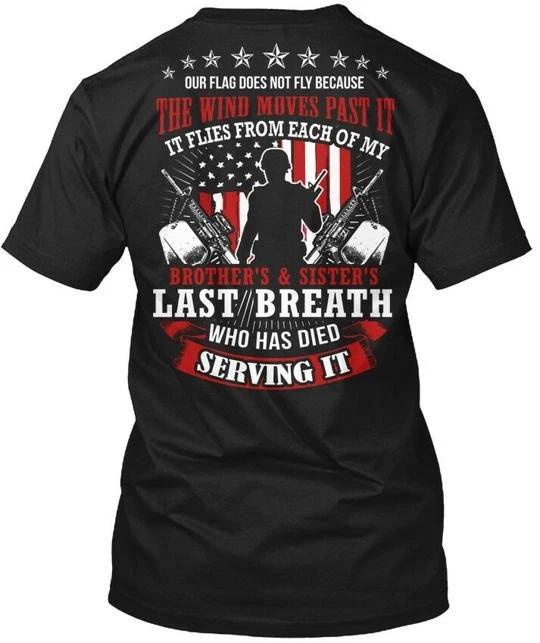 For Veteran Veterans Last Breath Our Flag Does Not T shirt Made in USA S to 5XL 2XL
For Veteran Veterans Last Breath Our Flag Does Not T shirt Made in USA S to 5XL 2XL