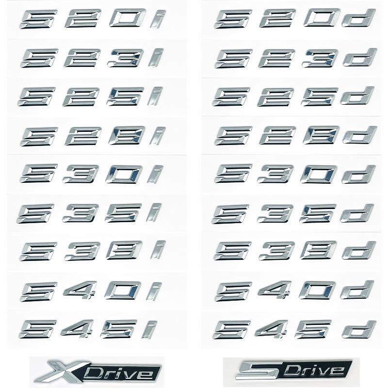For BMW 5 Series E39 E60 E61 F10 F11 G30 520d 523d 525i 528i 530e 535i 540e Car Styling Trunk Letter Emblem Rear Lid Logo Black XDrive
For BMW 5 Series E39 E60 E61 F10 F11 G30 520d 523d 525i 528i 530e 535i 540e Car Styling Trunk Letter Emblem Rear Lid Logo Black XDrive