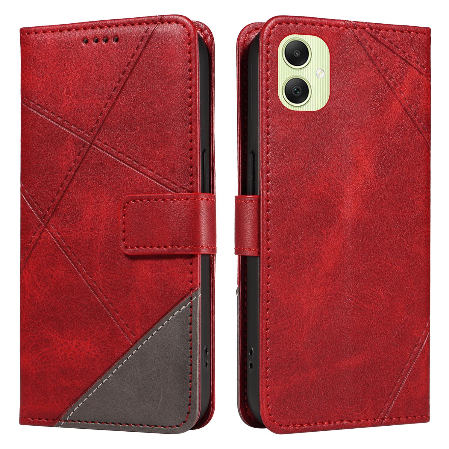 For Samsung Galaxy A05 4G Case Folding Stand Leather Phone Cover Geometric Line Red
For Samsung Galaxy A05 4G Case Folding Stand Leather Phone Cover Geometric Line Red