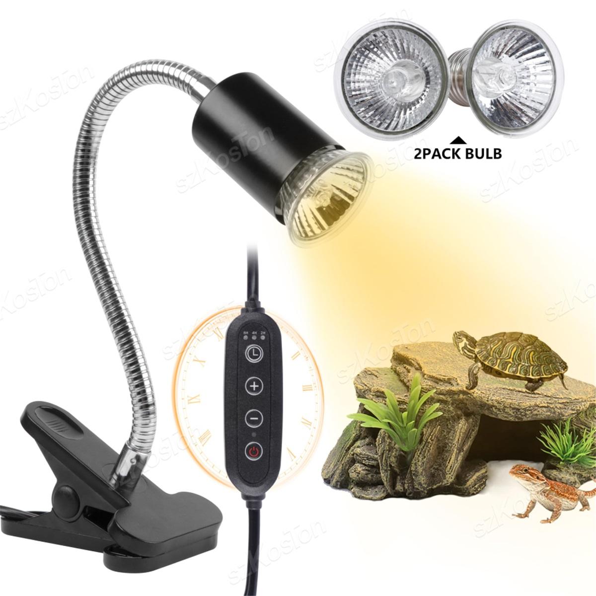 Reptile Insulated Lamp with Fixing Clip 50W UVA UVB Bulb Feeding Box Timeable Heat Lamp for Lizard Supplies Turtle Accessories UK Plug
Reptile Insulated Lamp with Fixing Clip 50W UVA UVB Bulb Feeding Box Timeable Heat Lamp for Lizard Supplies Turtle Accessories UK Plug