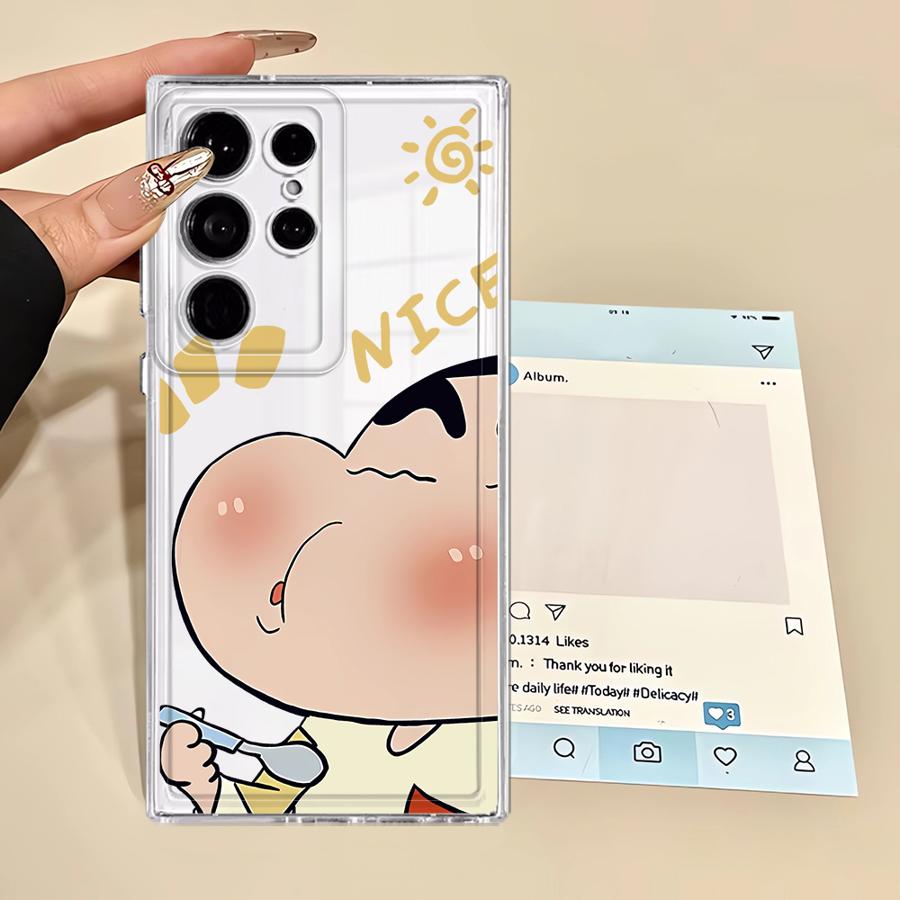 Case for Samsung Galaxy S25 Edge S20 Plus S26 S24 S21 S22 FE Note 20 Ultra 10 S23 Ultra Phone Cover Cartoon Crayons Shinchan Galaxy S23
Case for Samsung Galaxy S25 Edge S20 Plus S26 S24 S21 S22 FE Note 20 Ultra 10 S23 Ultra Phone Cover Cartoon Crayons Shinchan Galaxy S23