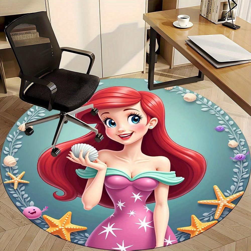 1pc Underwater Adventure Cartoon Mermaid Design Round Rug - Perfect for Home Office, Living Room, or Home Bedroom Decor with Non-Slip Backing -0412231 80cm by 80cm
1pc Underwater Adventure Cartoon Mermaid Design Round Rug - Perfect for Home Office, Living Room, or Home Bedroom Decor with Non-Slip Backing -0412231 80cm by 80cm