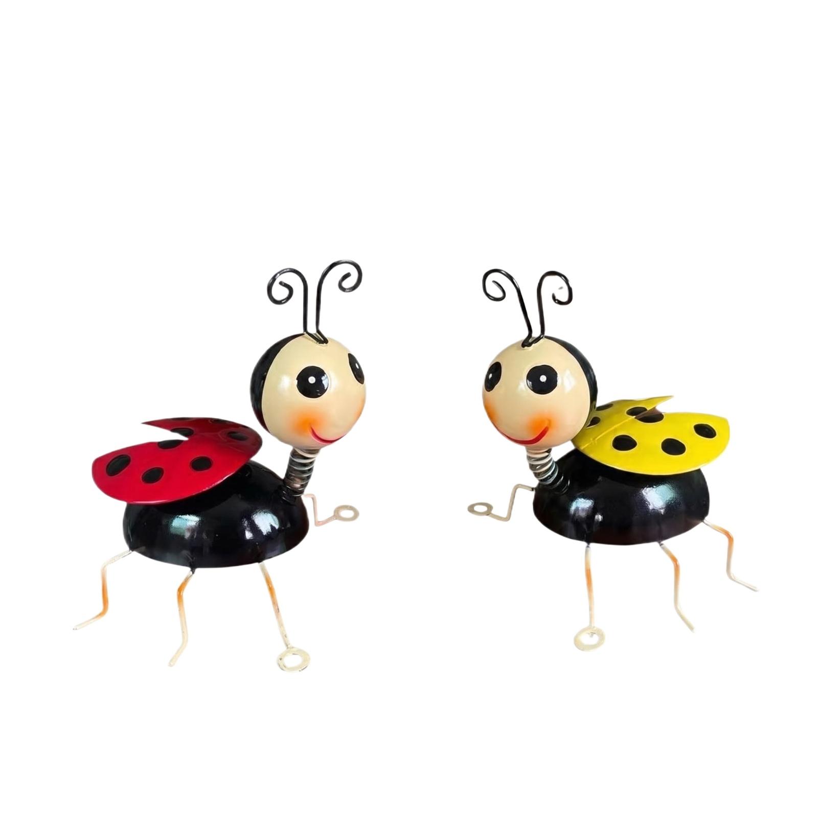Metal Ladybug Garden Figurines Decorative Outdoor Yard Art Ornament for Patio Lawn Pathway Home Indoor Sculpture Set One Size
Metal Ladybug Garden Figurines Decorative Outdoor Yard Art Ornament for Patio Lawn Pathway Home Indoor Sculpture Set One Size