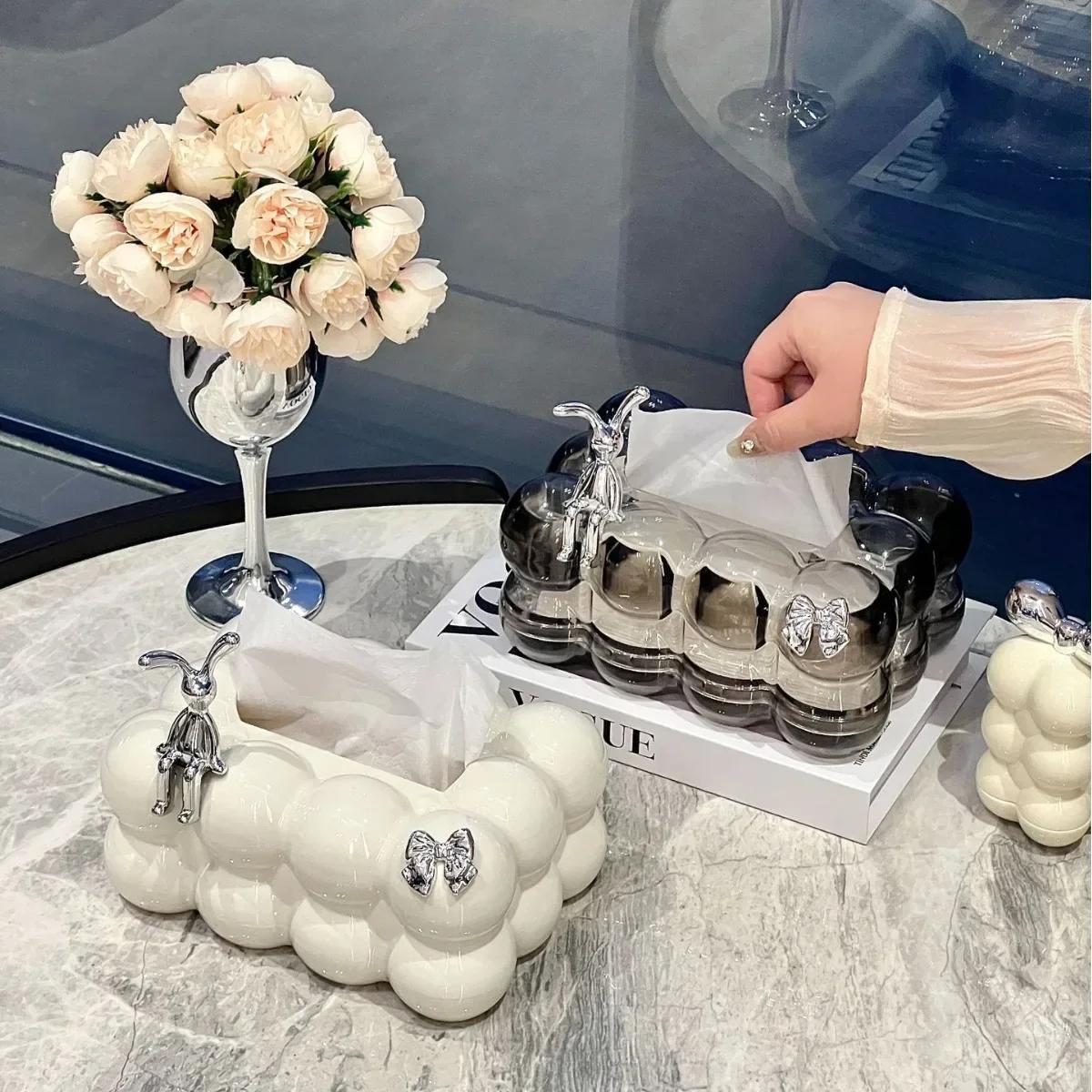 Nordic Light Luxury High-view Tissue Box Home Living Room Coffee Table Storage Box Creative Transparent Tissue Box
Nordic Light Luxury High-view Tissue Box Home Living Room Coffee Table Storage Box Creative Transparent Tissue Box