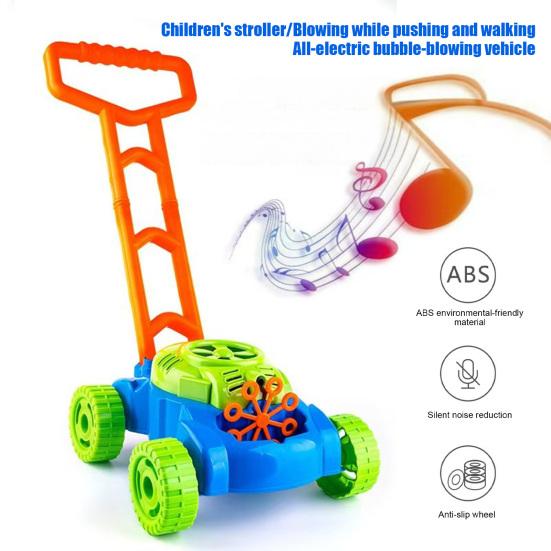 Bubble Machine Children Toy with Music Light Hand Pushed Weed Machine Shape Bubble Car Toy Outdoor Play Bubble Car for Kids A
Bubble Machine Children Toy with Music Light Hand Pushed Weed Machine Shape Bubble Car Toy Outdoor Play Bubble Car for Kids A