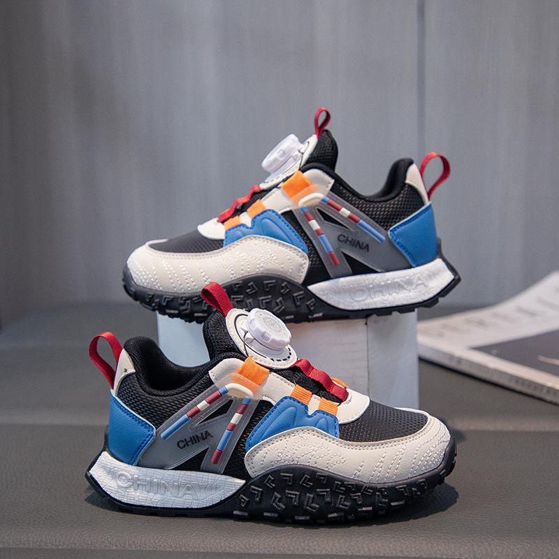 Rotating button mesh breathable sneakers fashionable personality boys cool handsome basketball shoes girls high value tide 31 yards inner length about 19.2CM
Rotating button mesh breathable sneakers fashionable personality boys cool handsome basketball shoes girls high value tide 31 yards inner length about 19.2CM