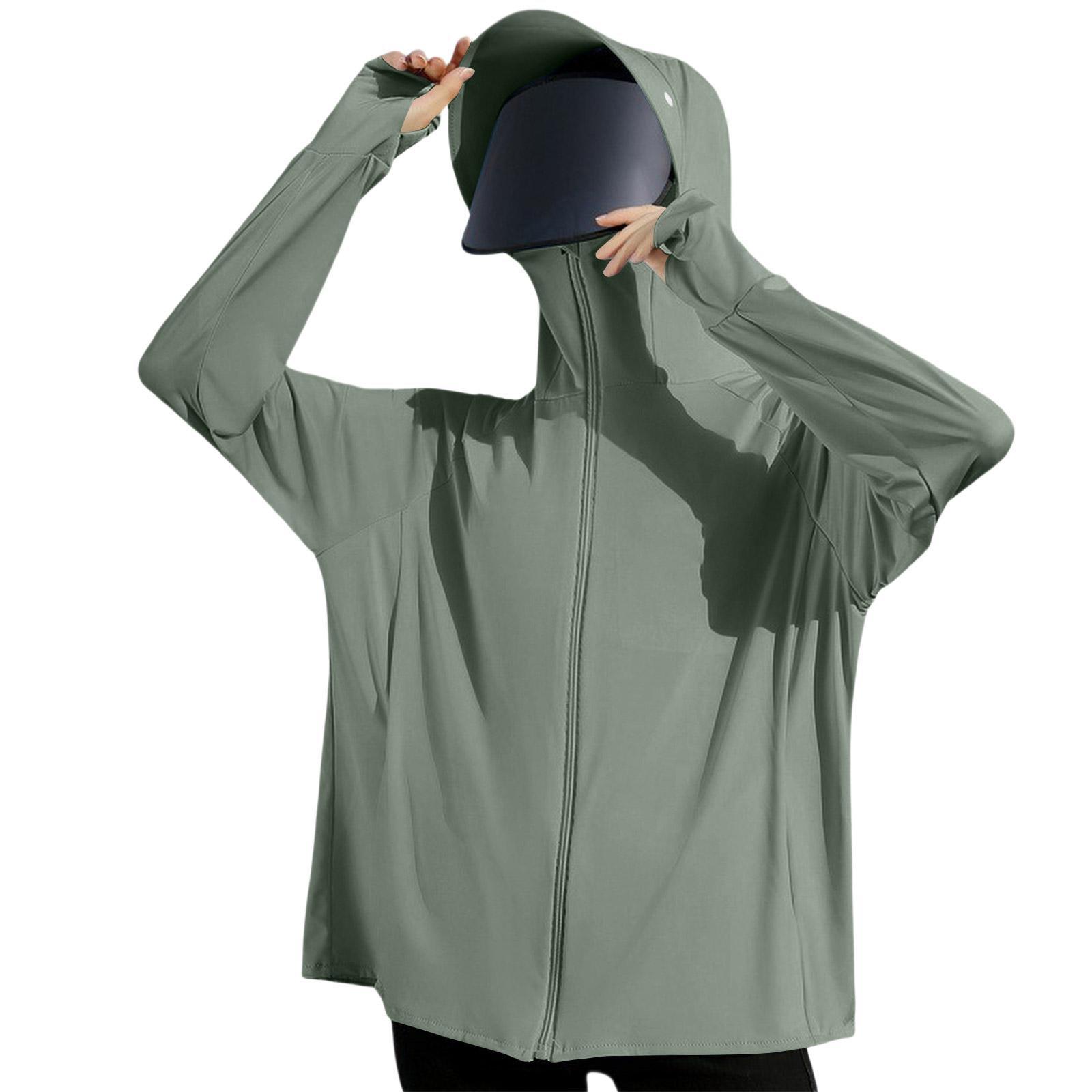 Women s Ice Silk UV Thin Breathable Loose Fit Sun Clothing With Detachable And Rotatable Lens One Size армия зеленый
Women s Ice Silk UV Thin Breathable Loose Fit Sun Clothing With Detachable And Rotatable Lens One Size армия зеленый