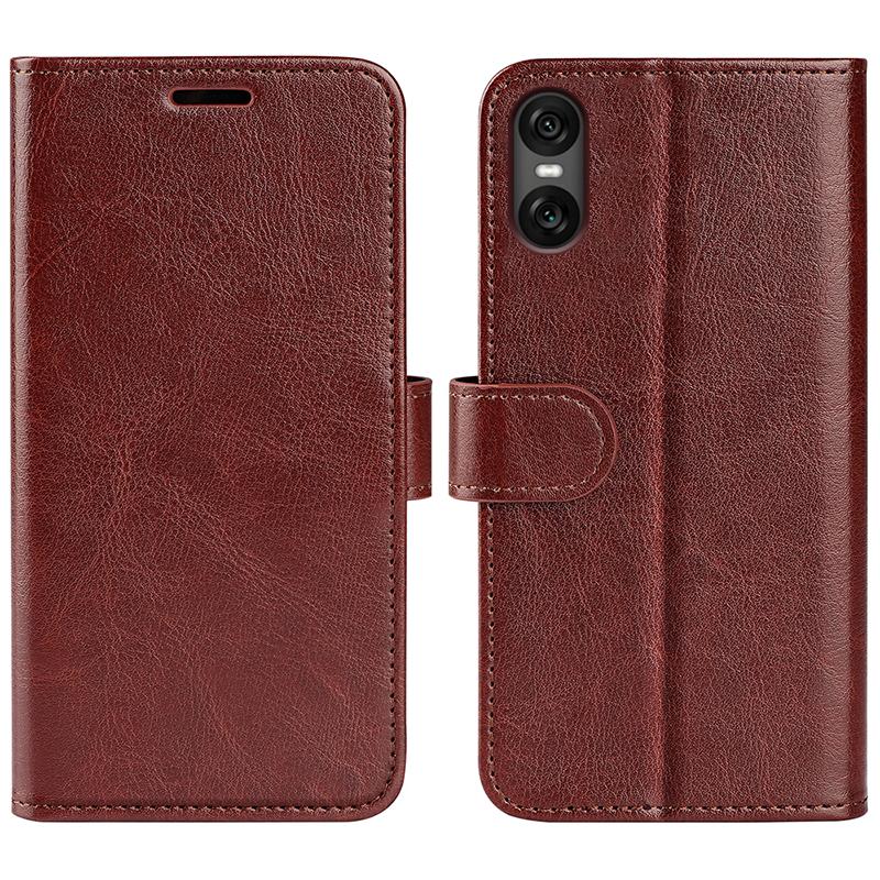 For Sony Xperia 10 VI Case Wallet Crazy Horse Texture Leather Phone Cover Brown
For Sony Xperia 10 VI Case Wallet Crazy Horse Texture Leather Phone Cover Brown