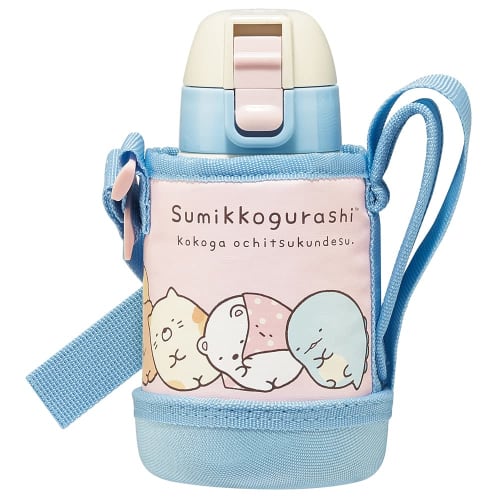 Бутылка для воды Skater 400 мл из нержавеющей стали Sumikkogurashi для детей с крышкой KSTCH4-A
Бутылка для воды Skater 400 мл из нержавеющей стали Sumikkogurashi для детей с крышкой KSTCH4-A