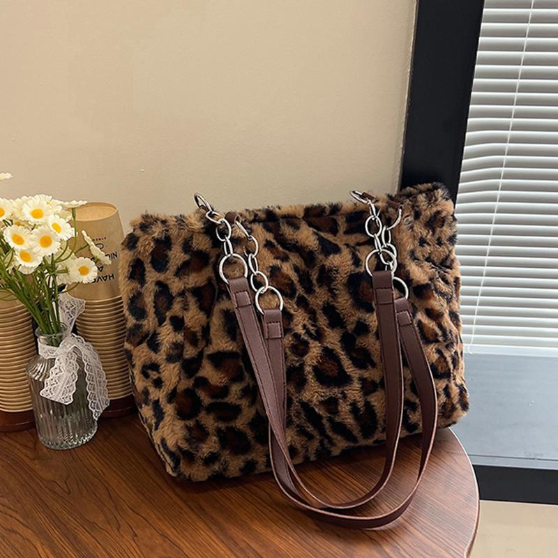 Зимняя мода Леопардовый принт Плюшевые женские сумки Универсальные Повседневные Модные Премиум Текстура Большая Вместимость Наплечная Сумка 30x12.5x24.5cm коричневый
Зимняя мода Леопардовый принт Плюшевые женские сумки Универсальные Повседневные Модные Премиум Текстура Большая Вместимость Наплечная Сумка 30x12.5x24.5cm коричневый