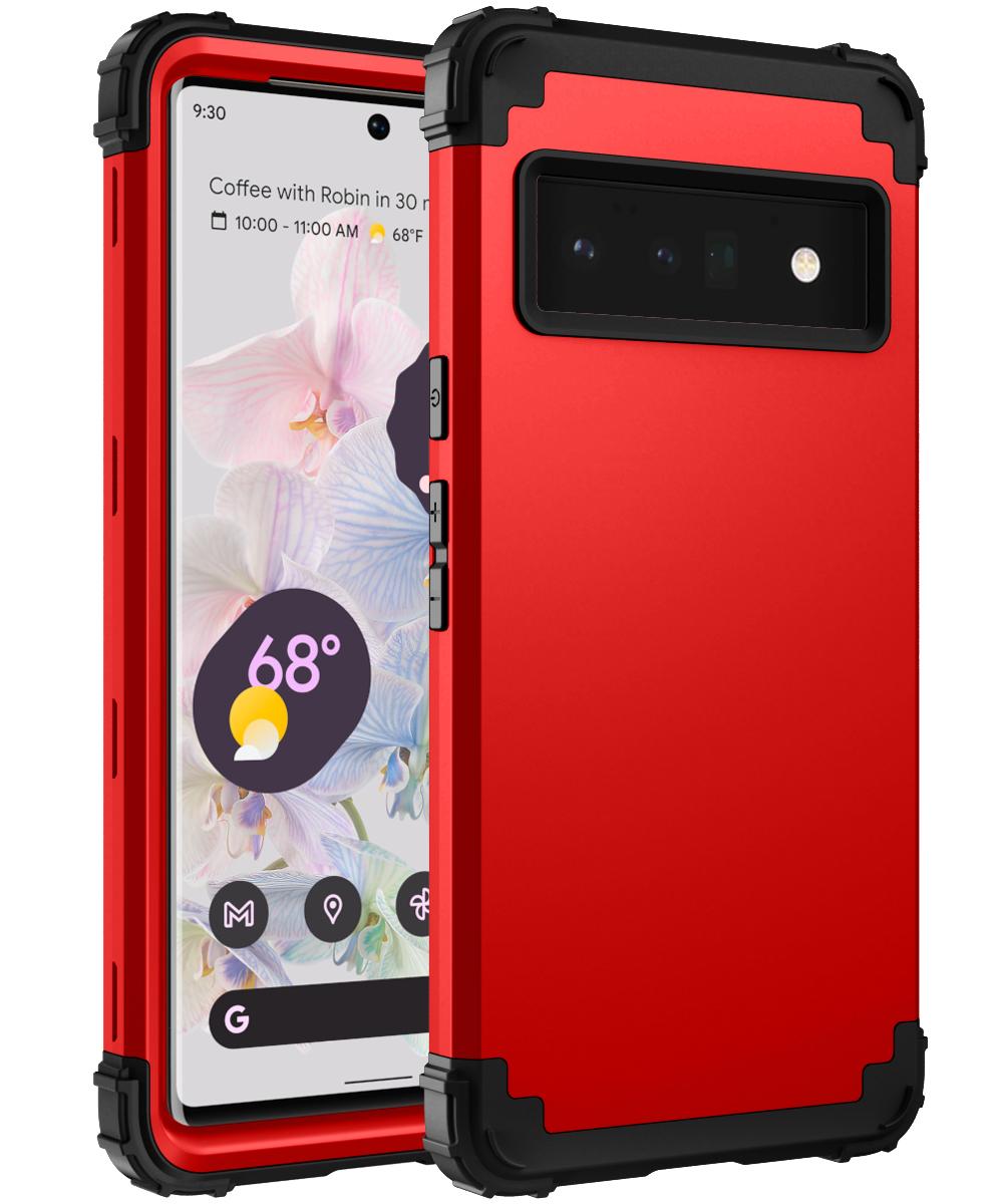 Heavy Duty Hybrid Sturdy Armor Defender High Impact Shockproof Protective Case For Google Pixel 6 Pro Cover PC TPU
Heavy Duty Hybrid Sturdy Armor Defender High Impact Shockproof Protective Case For Google Pixel 6 Pro Cover PC TPU