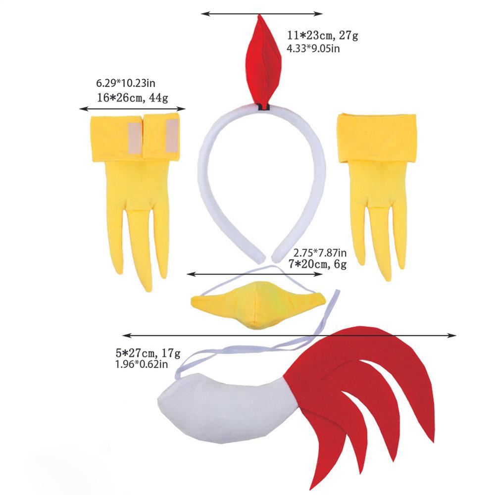 Chick Costume Performance Prop Animal Costume 3D Chick Kids Costume Ears Costume Accessories Headband Tail Costume Set For
Chick Costume Performance Prop Animal Costume 3D Chick Kids Costume Ears Costume Accessories Headband Tail Costume Set For