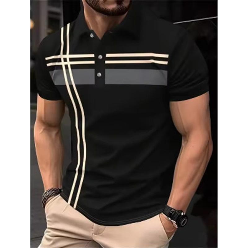 Men s Color Block Short Sleeve Polo Shirt Casual Contrast Color Tee M чорний
Men s Color Block Short Sleeve Polo Shirt Casual Contrast Color Tee M чорний