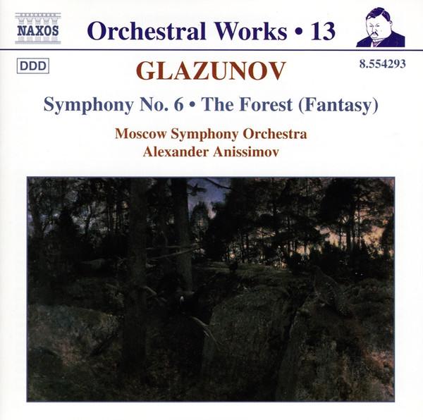 CD GLAZUNOV, MOSCOW SYMPHONY ORCHESTRA - Symphony No. 6 • The Forest (Fantas 8554293 Naxos 2000 US Classical Used
CD GLAZUNOV, MOSCOW SYMPHONY ORCHESTRA - Symphony No. 6 • The Forest (Fantas 8554293 Naxos 2000 US Classical Used