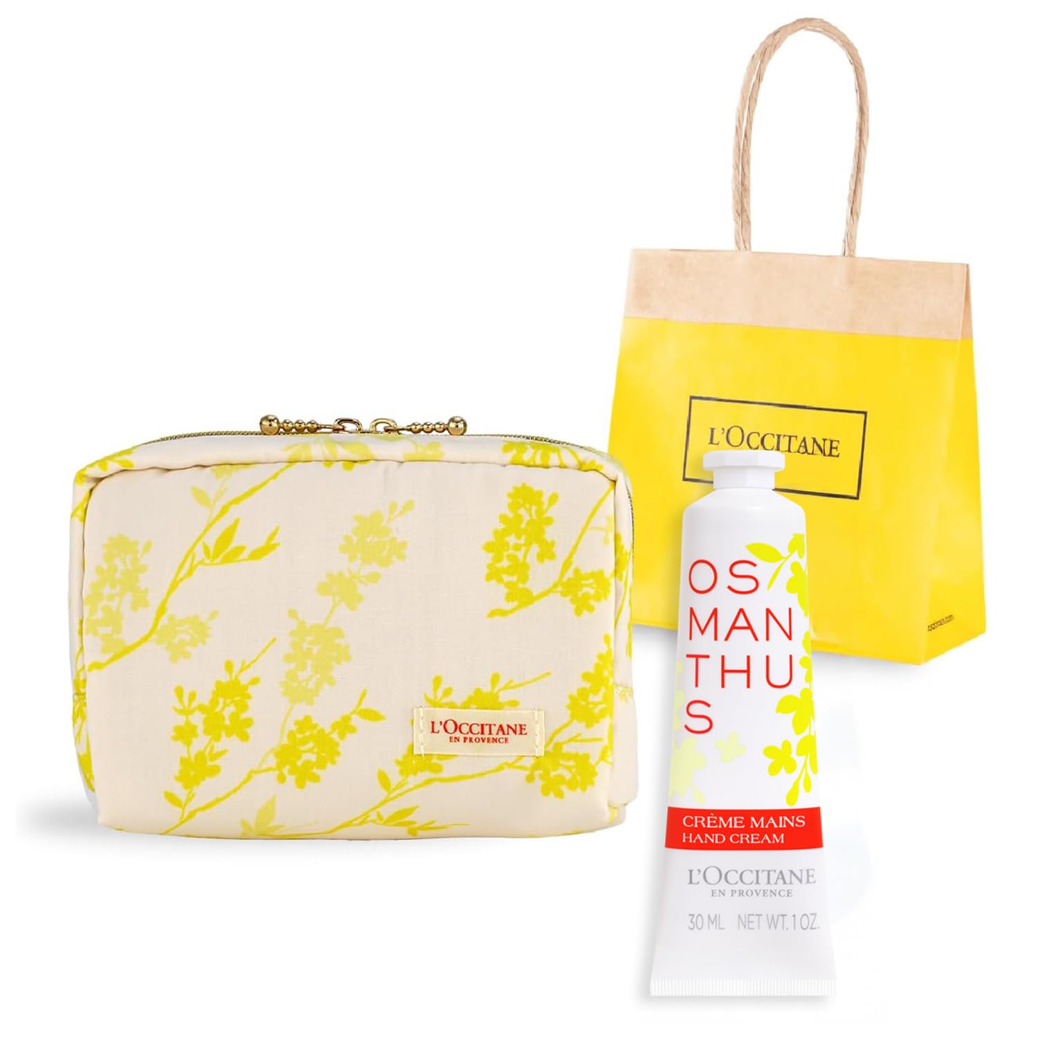 Osmanthus Hand Cream Gift 30mL Birthday Farewell Thank You Celebration Gift Present Small Gift Osmanthus L OCCITANE (with Pouch)
Osmanthus Hand Cream Gift 30mL Birthday Farewell Thank You Celebration Gift Present Small Gift Osmanthus L OCCITANE (with Pouch)
