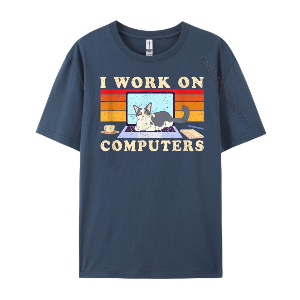 Funny Cat On Computer I Work On Computers Christian Tshirt Men Oversized T Shirt Men Printing Short sleeve 4XL
Funny Cat On Computer I Work On Computers Christian Tshirt Men Oversized T Shirt Men Printing Short sleeve 4XL