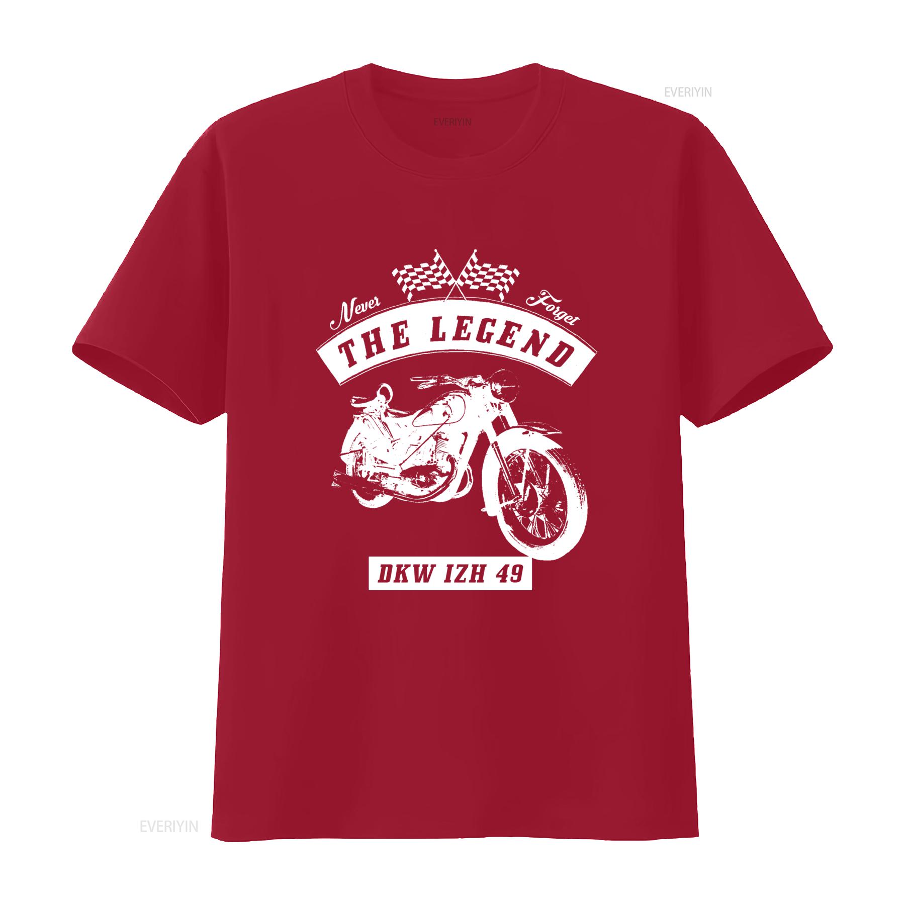 DKW IZH 49 Motorcycle Classic Retro T Shirt Never Forget The Legend Design vintage Washed streetwear Casual S
DKW IZH 49 Motorcycle Classic Retro T Shirt Never Forget The Legend Design vintage Washed streetwear Casual S