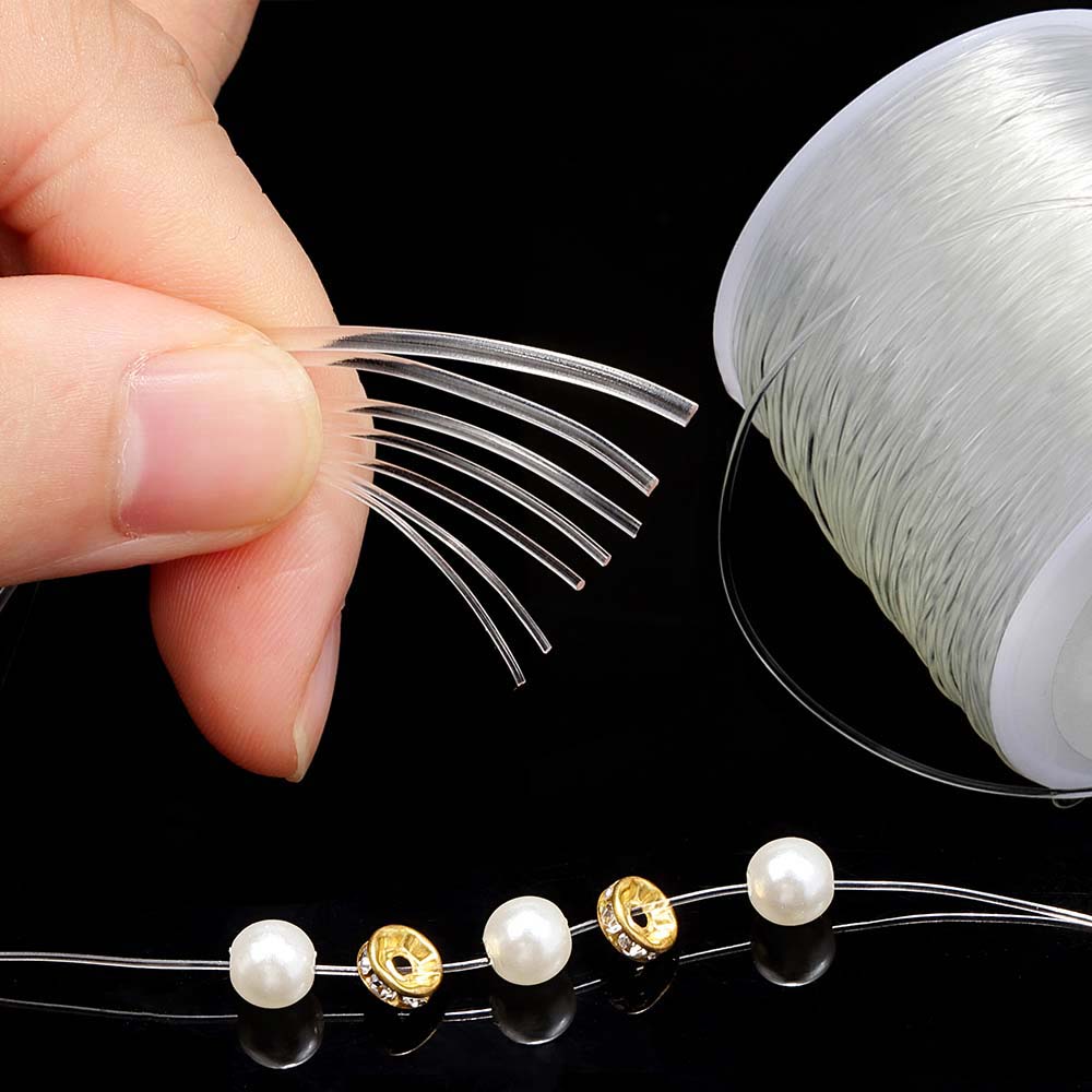 1PC 0.5-1.5mm Fishing Line for Beads Wire Clear Non-Stretch Nylon String Beading Cord Thread Jewelry Making Supplies Wholesale B 0.6mm-10M
1PC 0.5-1.5mm Fishing Line for Beads Wire Clear Non-Stretch Nylon String Beading Cord Thread Jewelry Making Supplies Wholesale B 0.6mm-10M