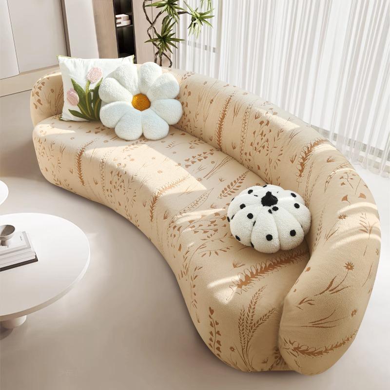 Shaped Sofa Protector Stretch Semi-Circular Curved Couch Cover Soft Leaves Sectional Jacquard Sofa Slipcover for Living Room L-190-230cm
Shaped Sofa Protector Stretch Semi-Circular Curved Couch Cover Soft Leaves Sectional Jacquard Sofa Slipcover for Living Room L-190-230cm