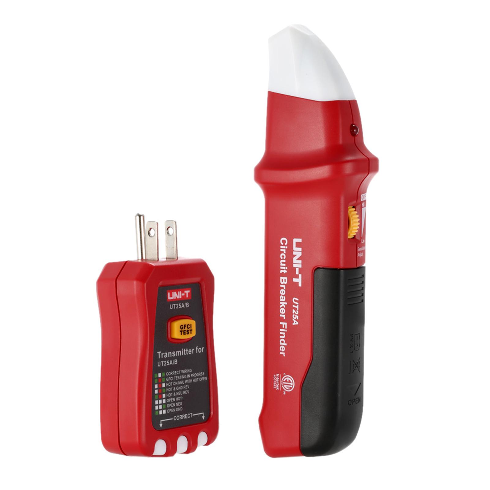 UNI-T UT25A UT25A/B Тестер розеток автоматического выключателя со светодиодным индикатором
UNI-T UT25A UT25A/B Тестер розеток автоматического выключателя со светодиодным индикатором